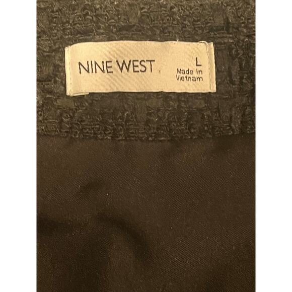 Nine West Tweed Wrap Mini Skirt XL NWT Old Money Preppy Gossip Girl - Picture 7 of 8